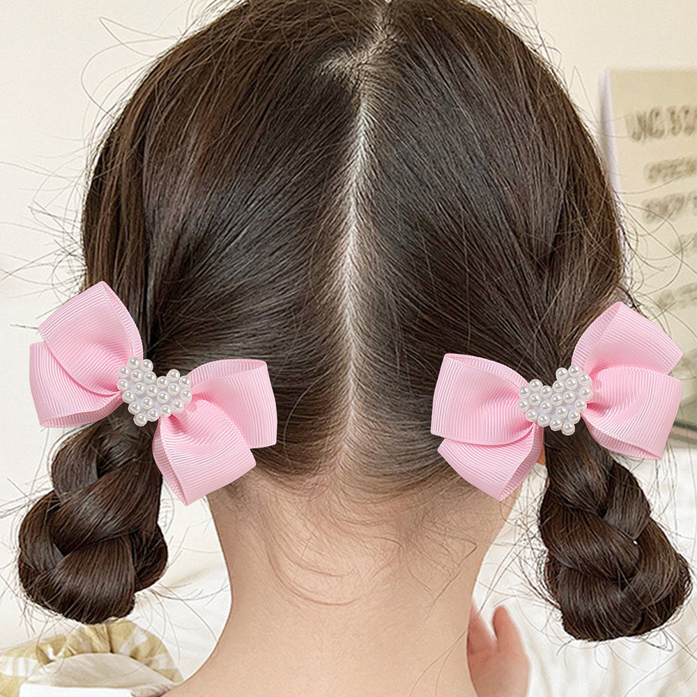 3.2" Solid Color Hair Bows