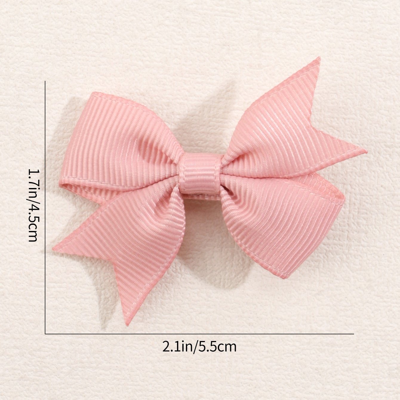 24Pcs Small Hair Bow Clip Set