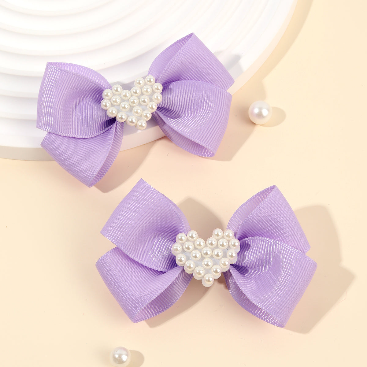 3.2" Solid Color Hair Bows