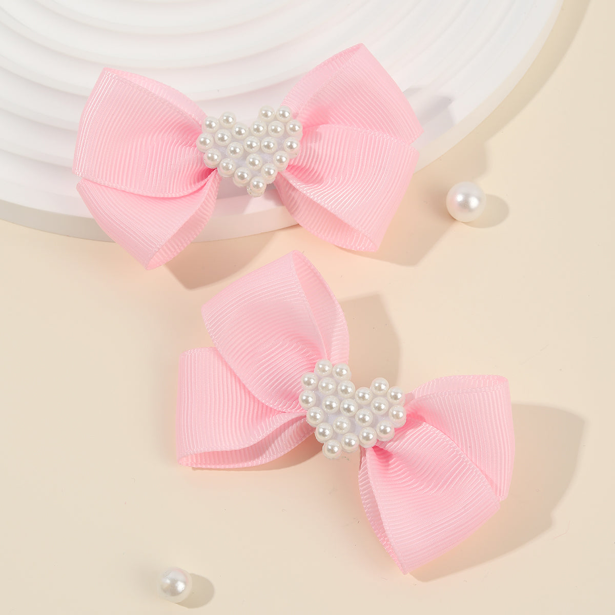 3.2" Solid Color Hair Bows