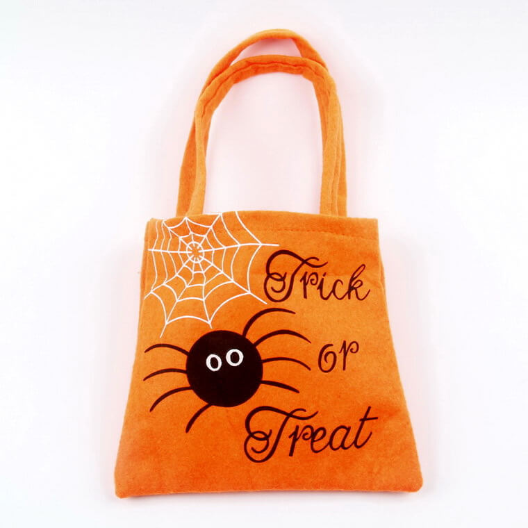 Pumpkin Trick or Treat Bag