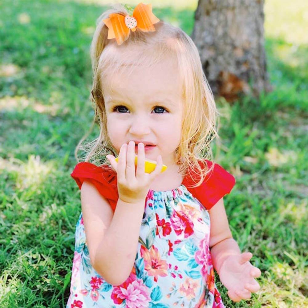 Ice-cream Transparent Jelly Hair Bows