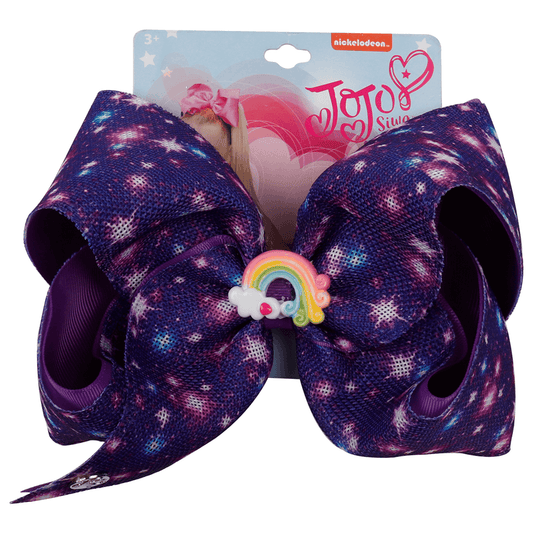 Big Rainbow Jojo Hair Bows