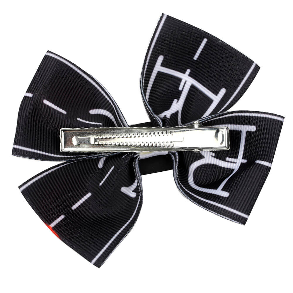 4'' Back to School Apple Hair Bows