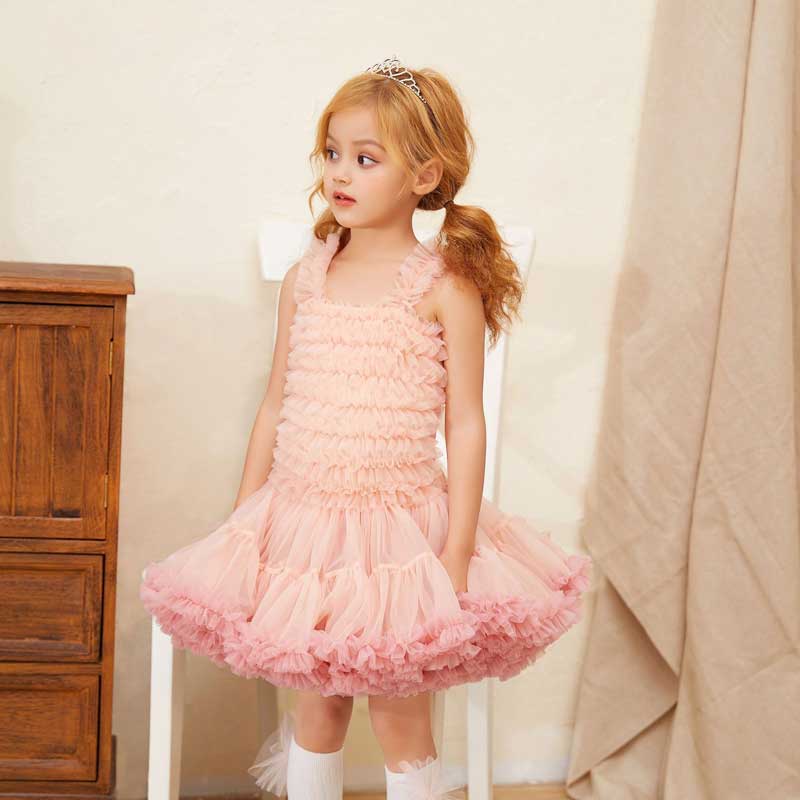 Gradient Pink Princess Dress Tutu Dress