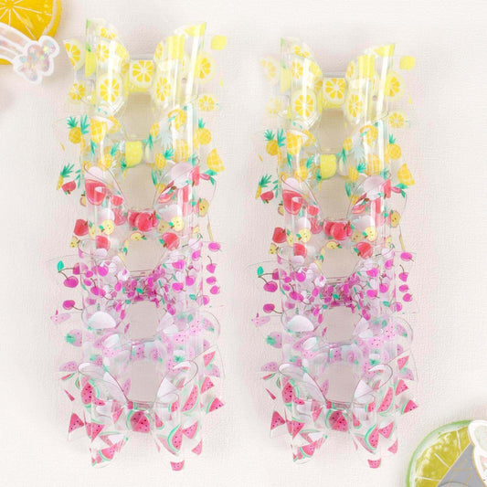 Summer Fruit Jelly Hair Bows