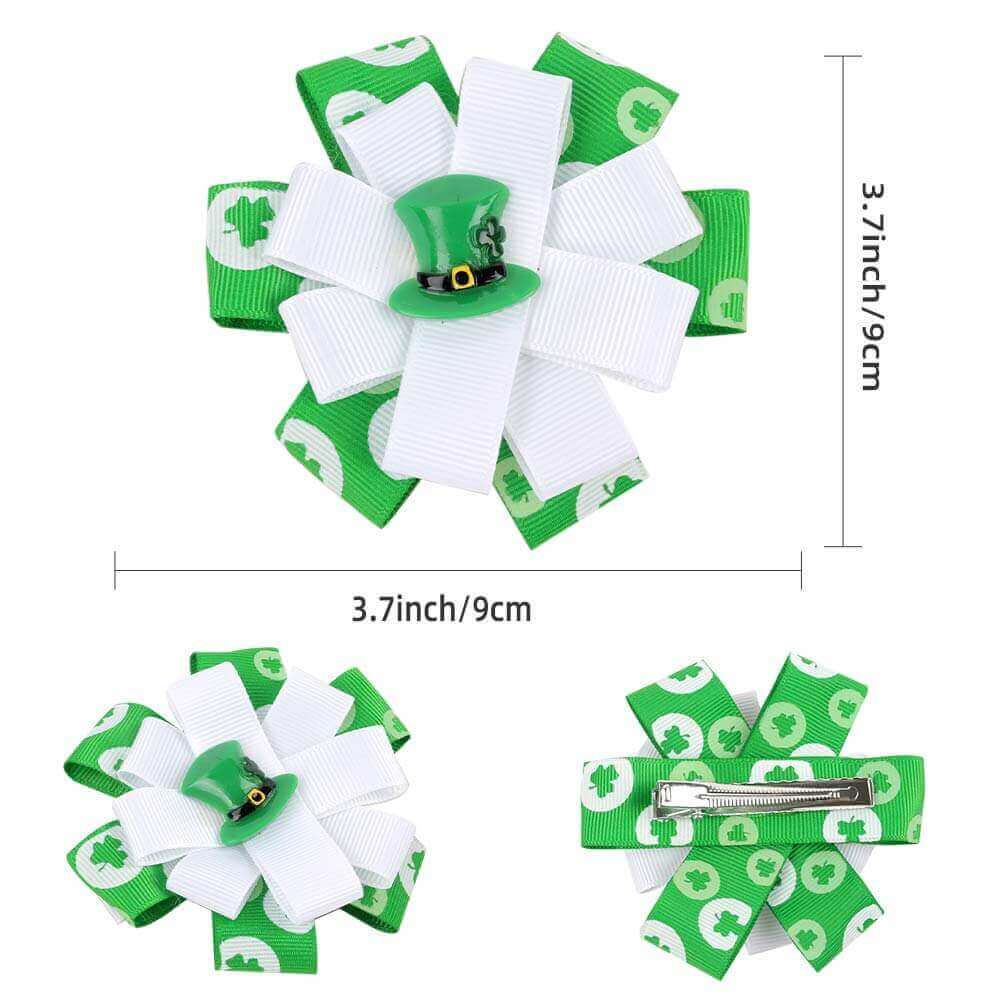 St Patrick's Day Hairpins