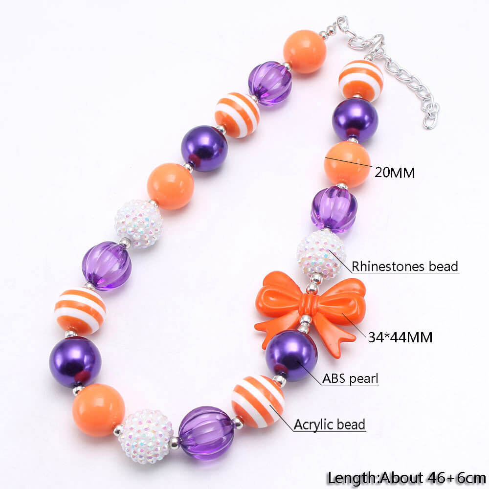 Halloween Cute Bowknot Girl Necklace