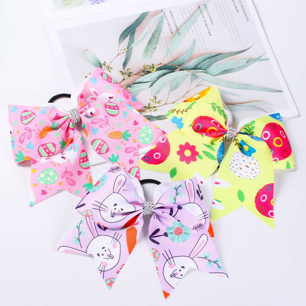 Cute Easter Day Cheer Bows