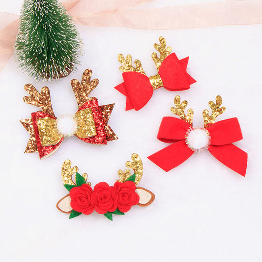 Christmas hairpin