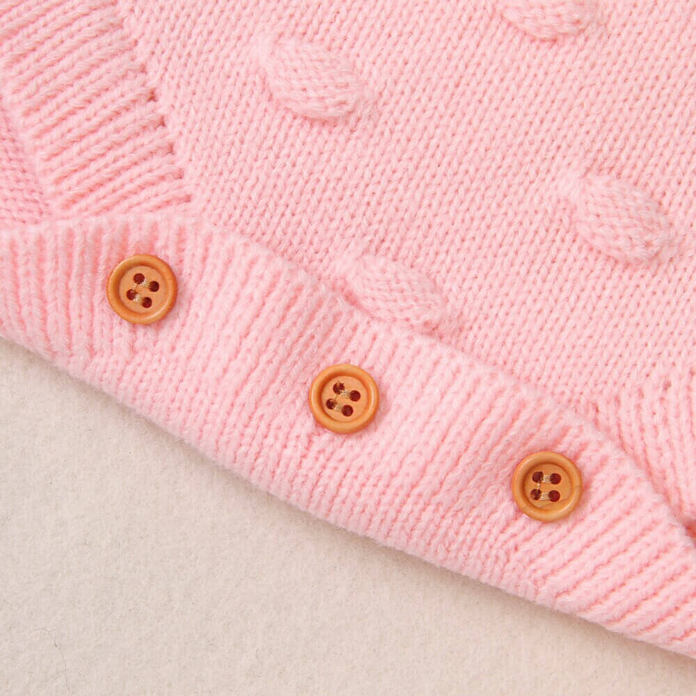 kintted baby romper