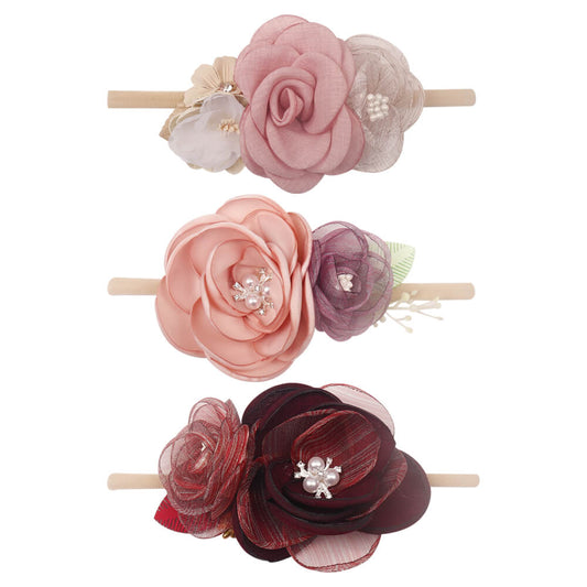 flower baby headband