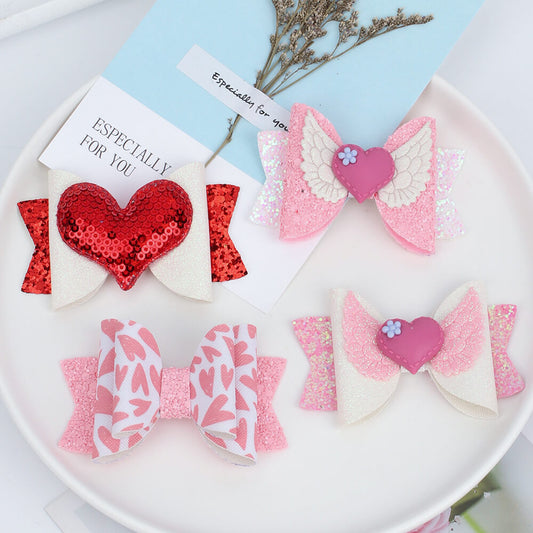 Valentine's Day Hair Bows