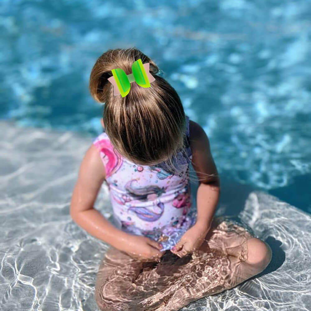 Colorful Jelly Hair Bows