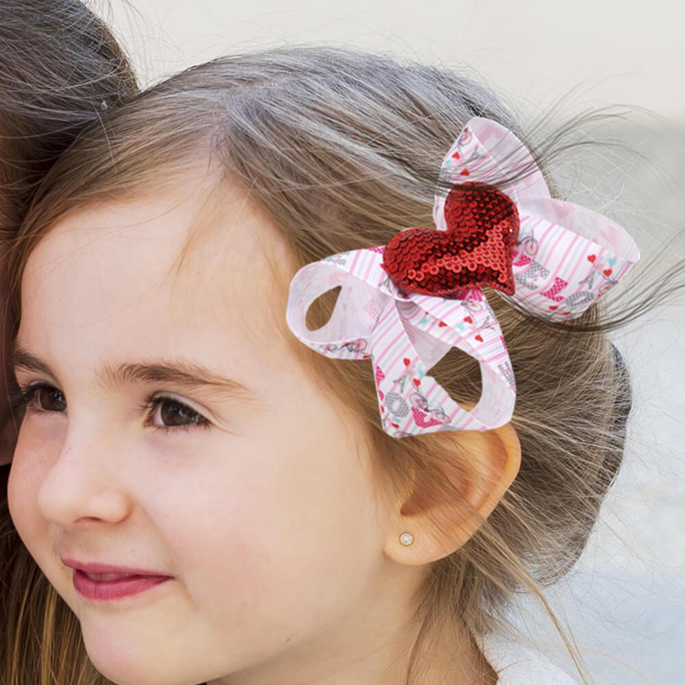 love heart hairpins