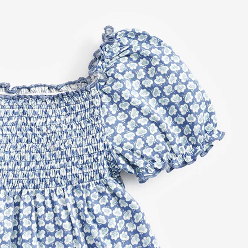 Little Girl Princess Floral Summer Tops