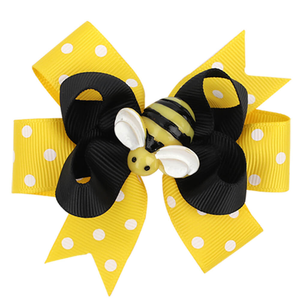 pretty hair bow clips