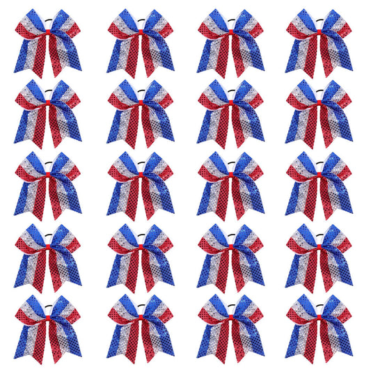 4th of July Cheer Bow
