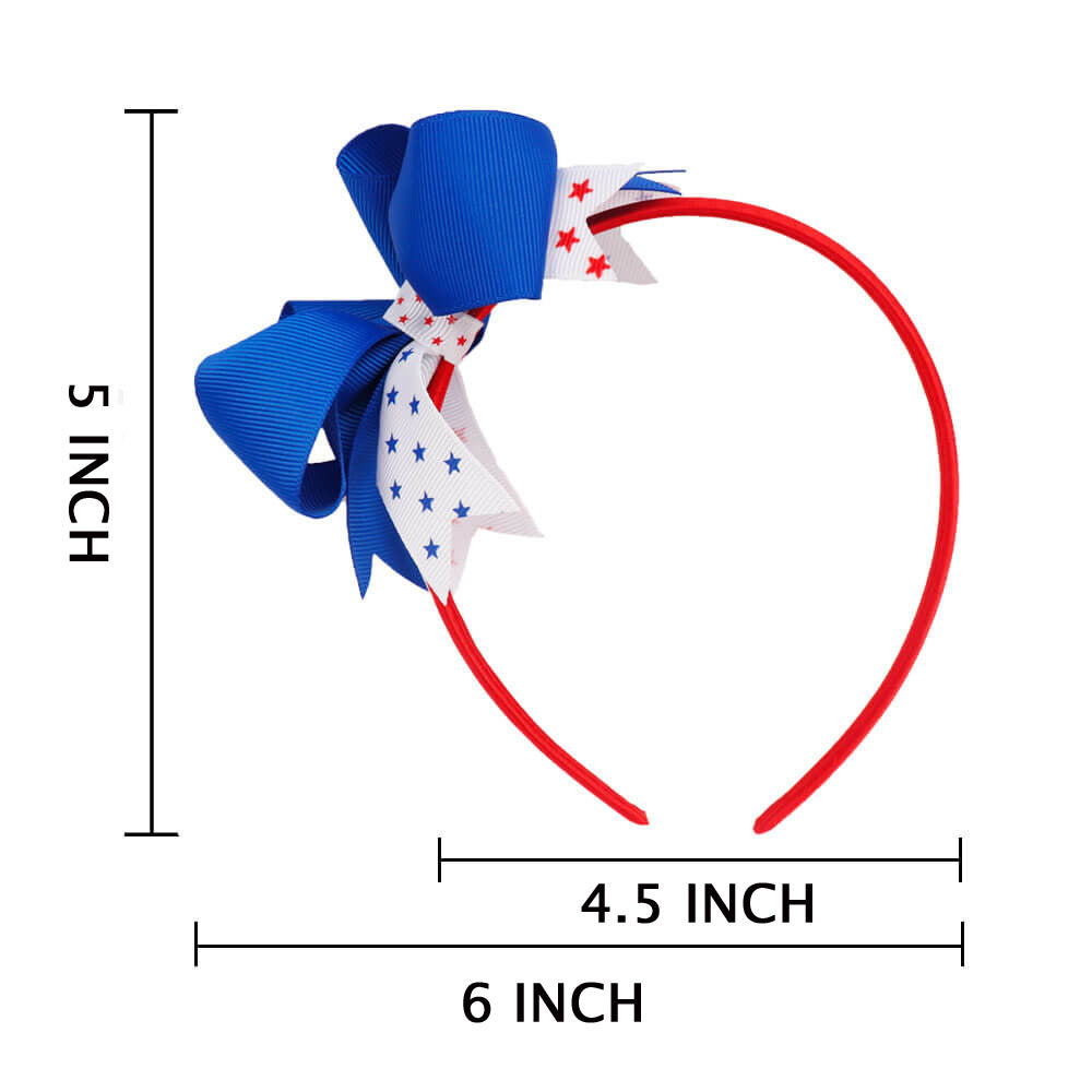 4th of July Bow Hairbands