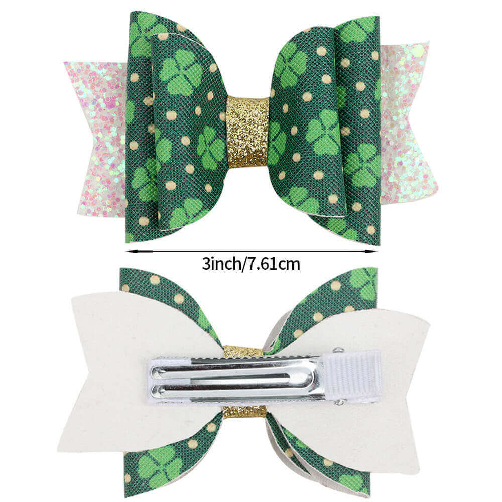 St. Patrick's Day Hair Clips