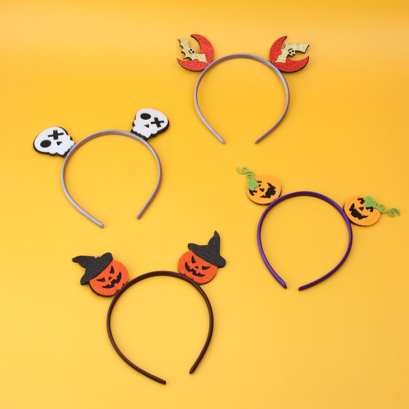 Halloween hair hoops