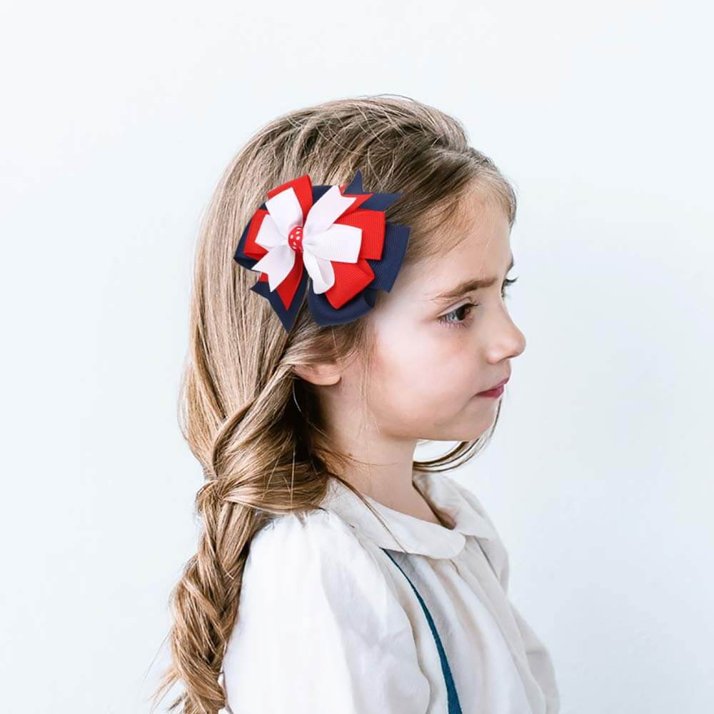 Large hair bow for girls