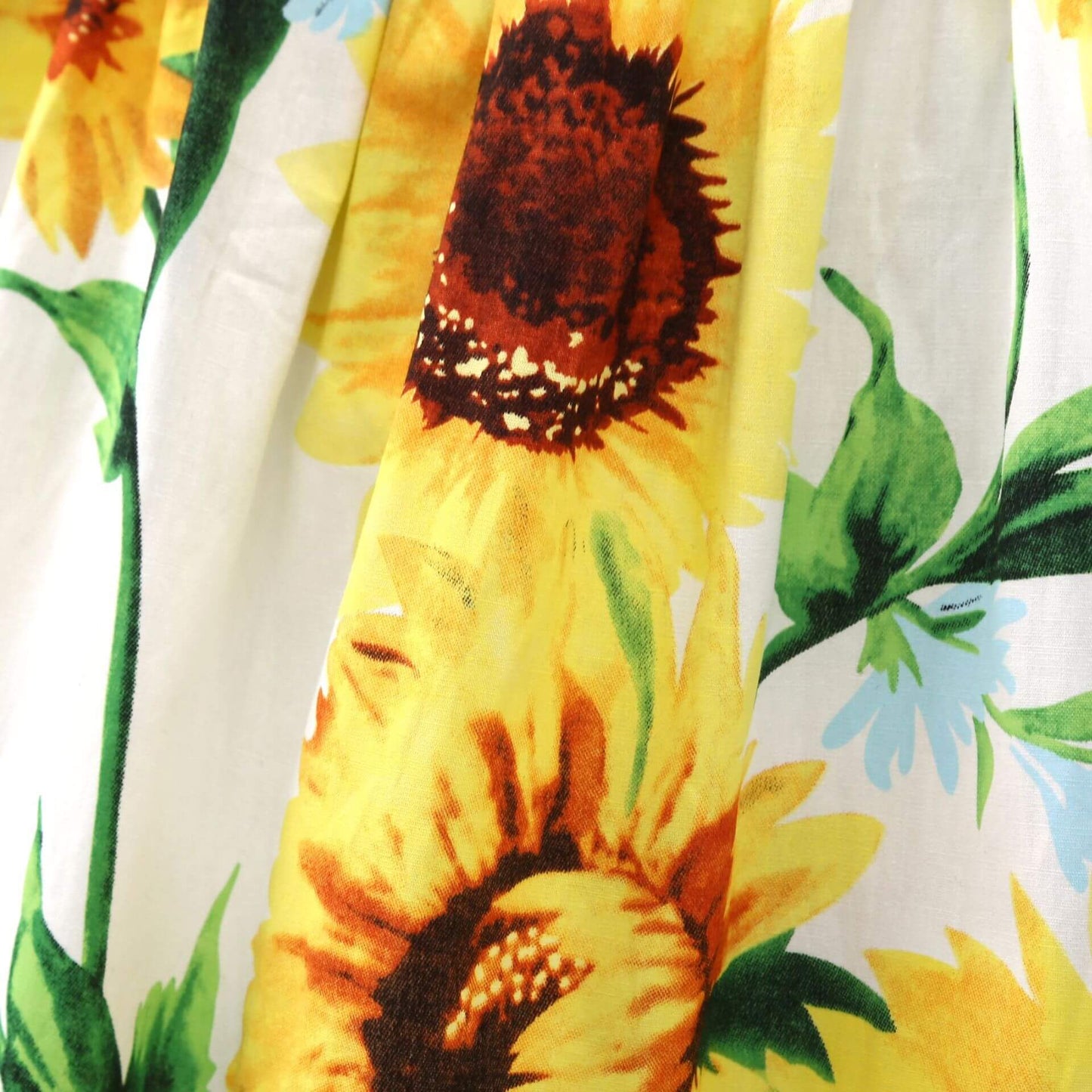Sleeveless Sunflower Holiday Dress