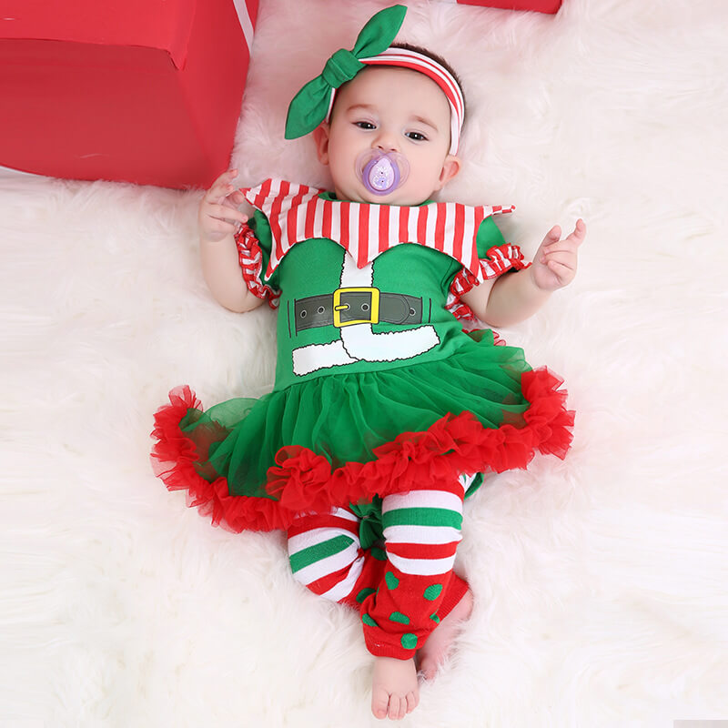 Christmas Dress Baby Girl Costume