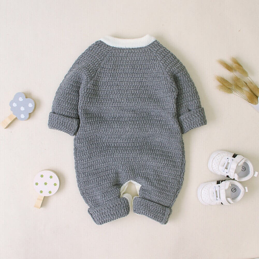 Long Sleeve Baby Romper Crawling Suit