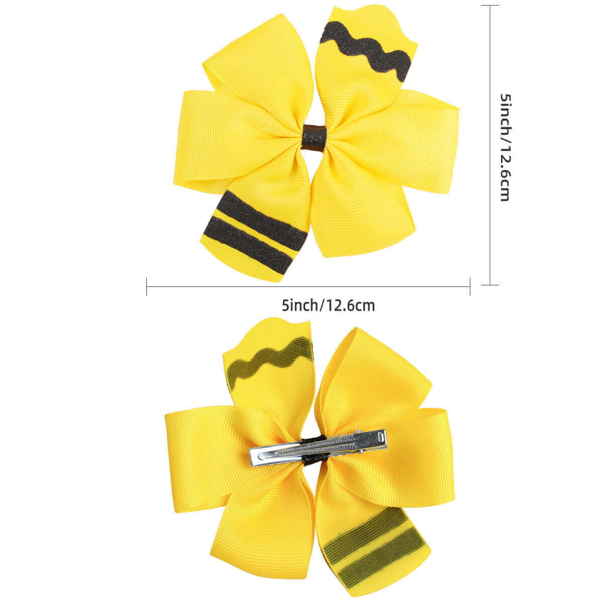 New Back to School Pencil Hair Bows