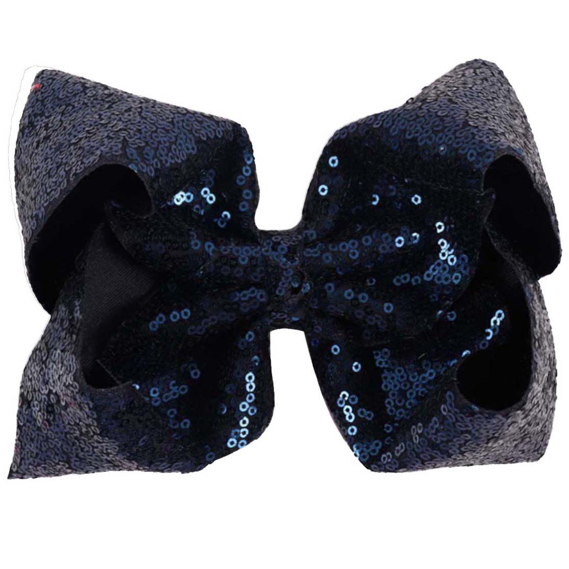 Jumbo Sequin Hair Bows (23 Color Available)