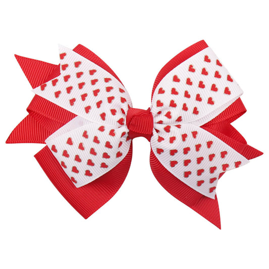 Valentine's Day Sweet Heart Hair Bows
