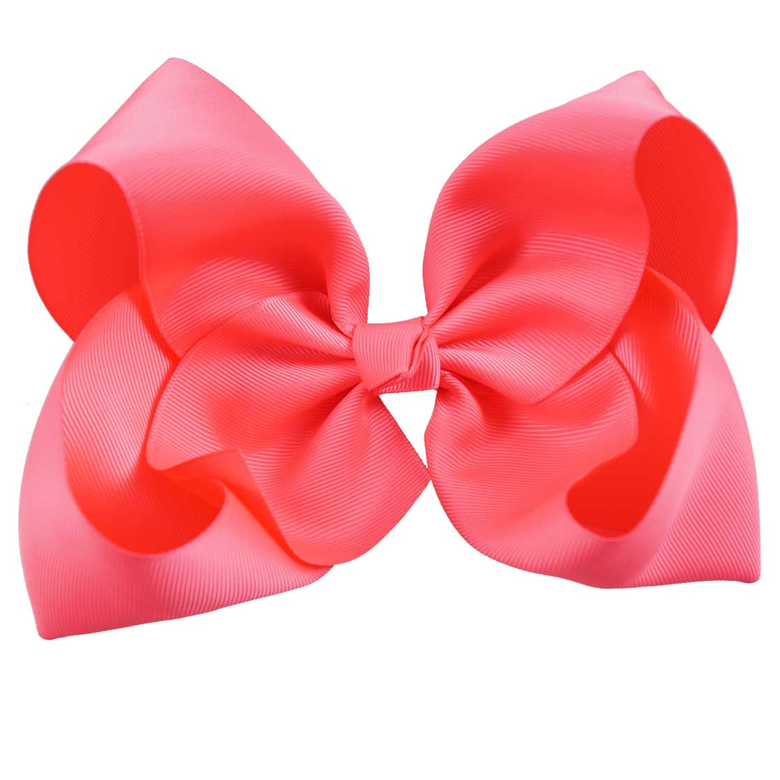 8 Inches Oversized Solid Color Hair Bows