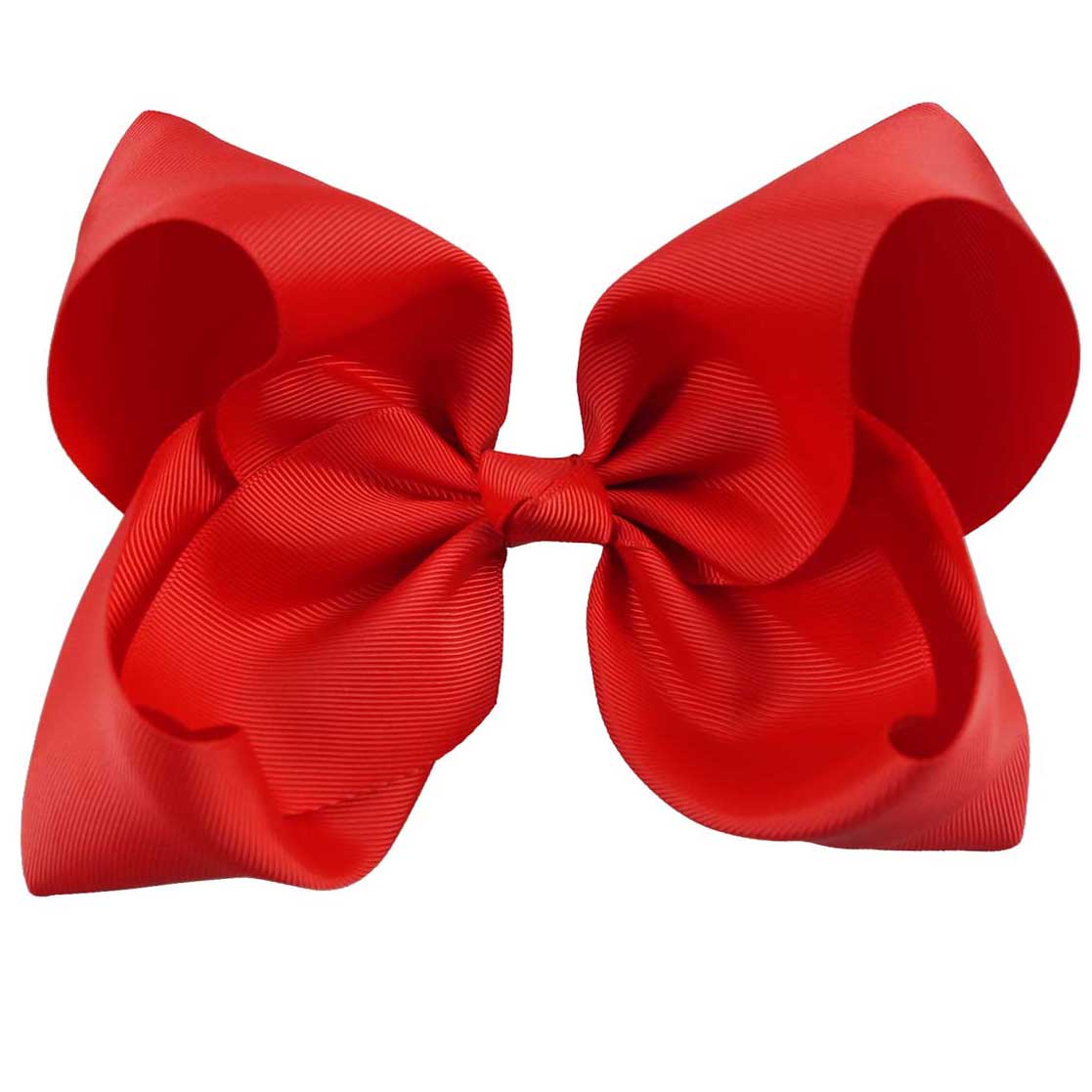 8 Inches Oversized Solid Color Hair Bows