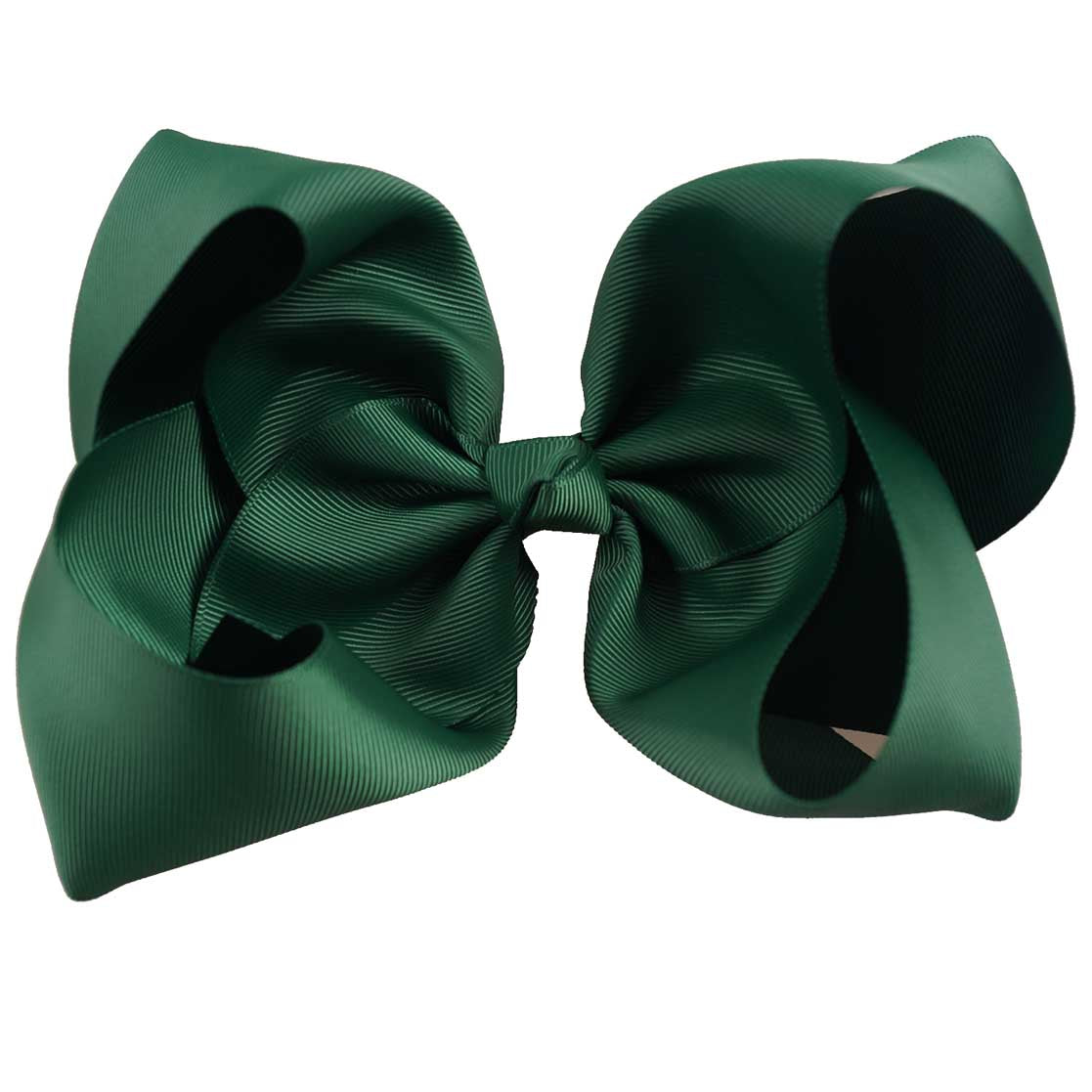 8 Inches Oversized Solid Color Hair Bows