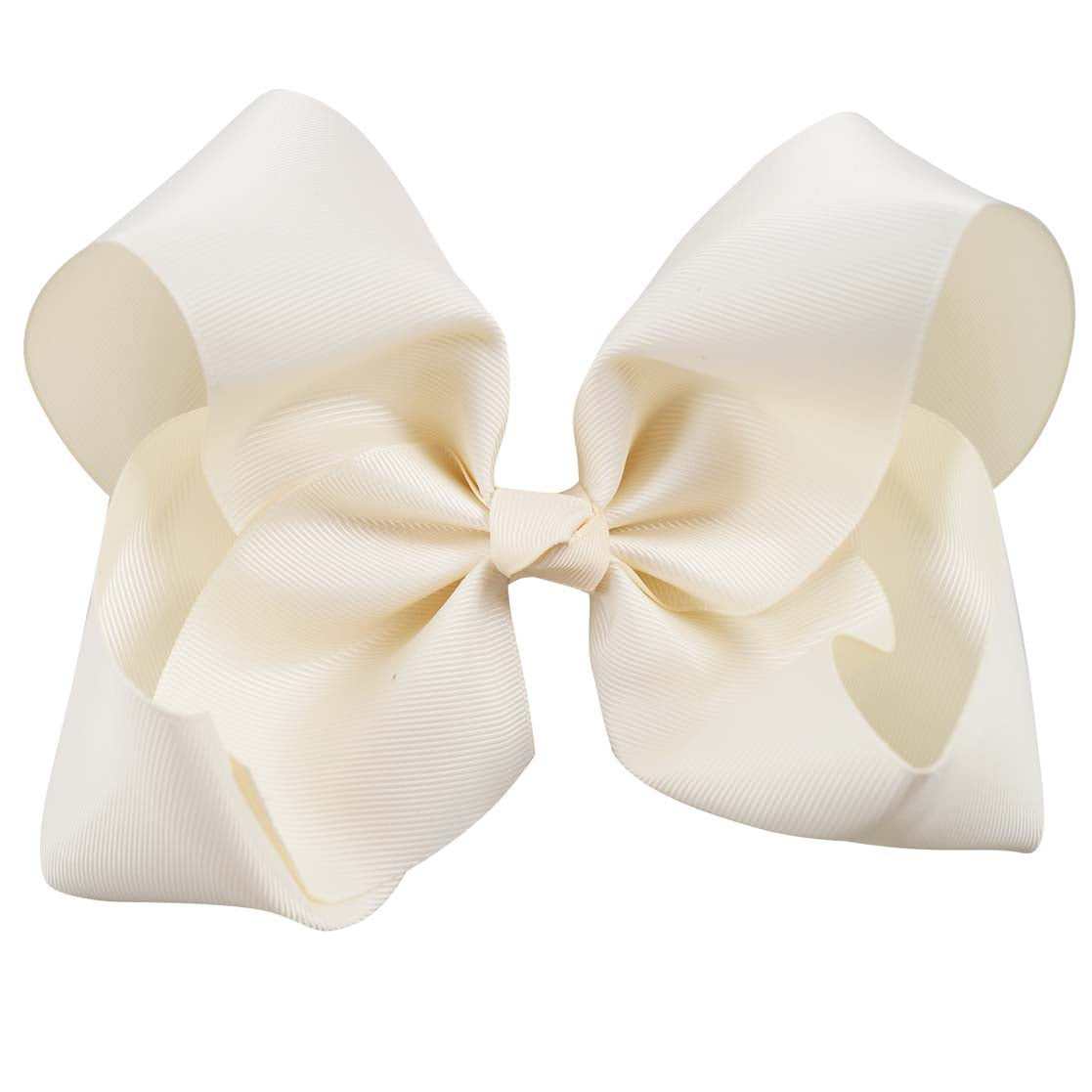 8 Inches Oversized Solid Color Hair Bows