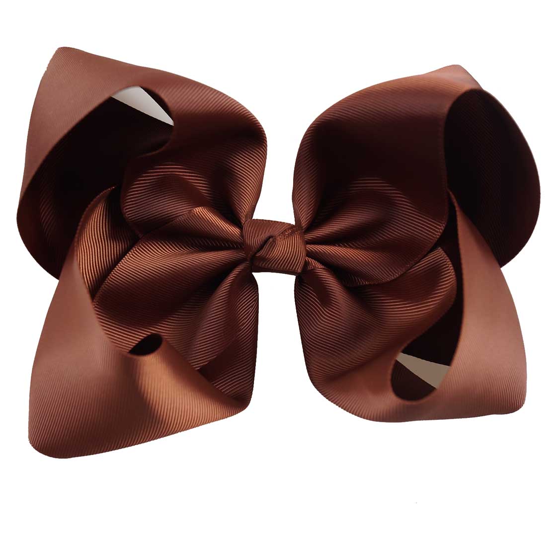 8 Inches Oversized Solid Color Hair Bows