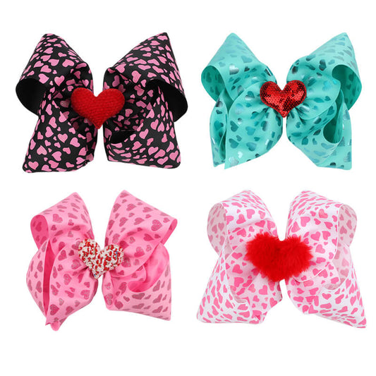 Large hair bow for girls