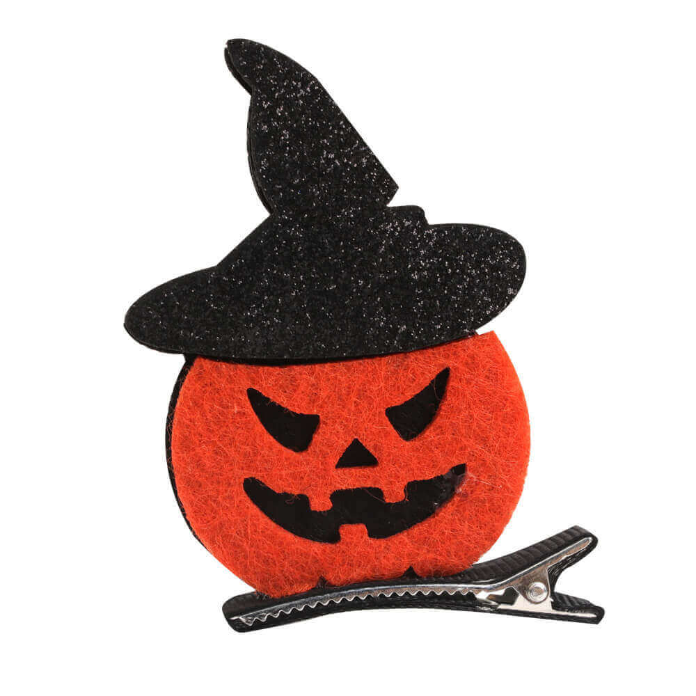 Halloween Glitter Hair Clips