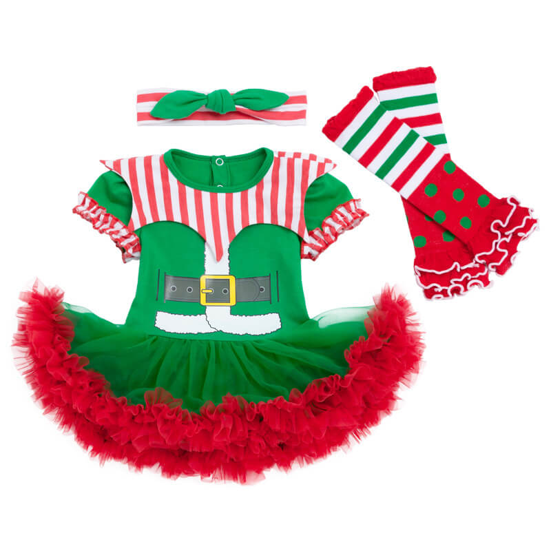 Christmas Dress Baby Girl Costume