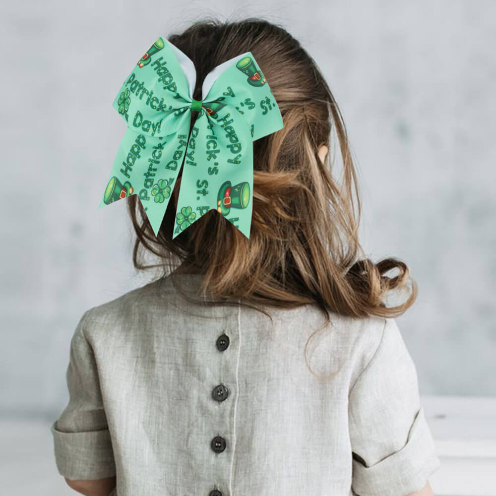 St. Patrick's hair bows