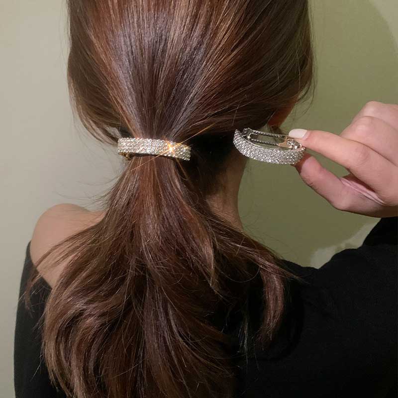 Diamond Studded Head Hairpins