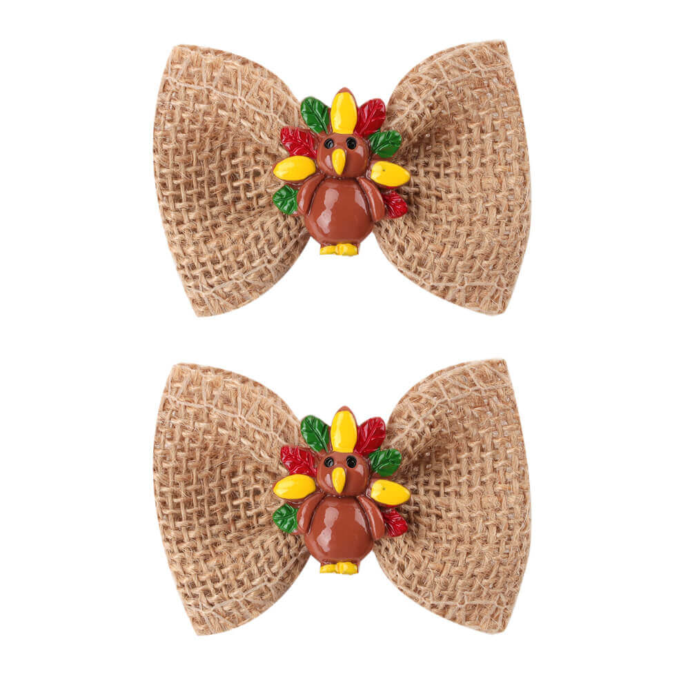 turkey hair bows