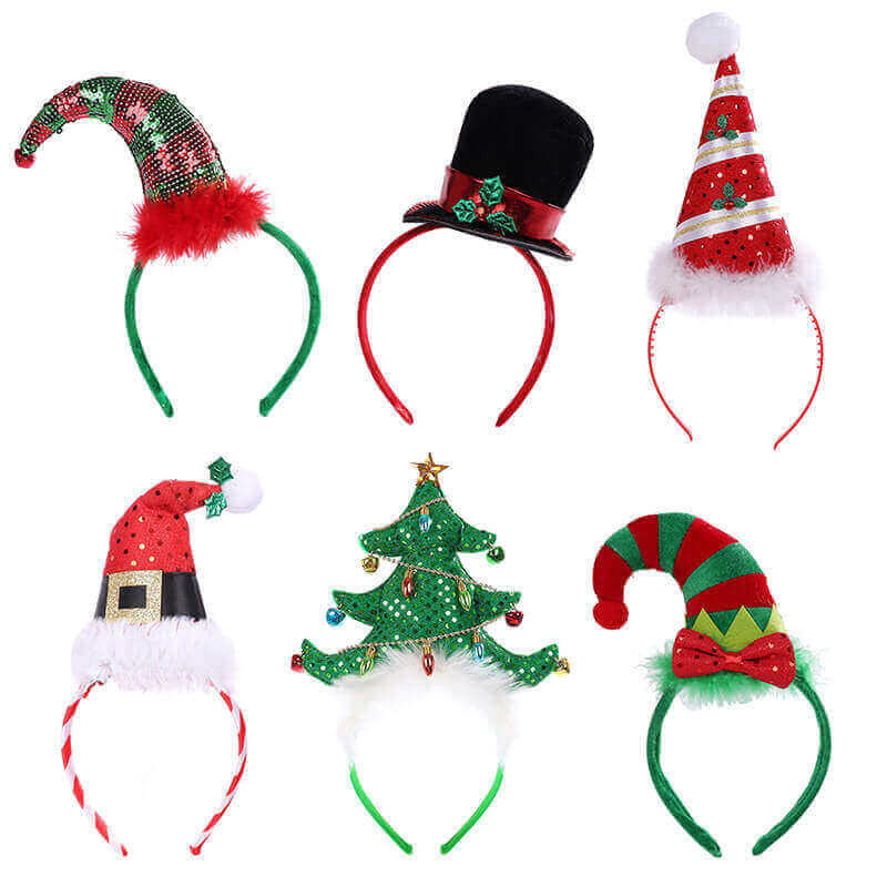Christmas Hat Tree Headbands