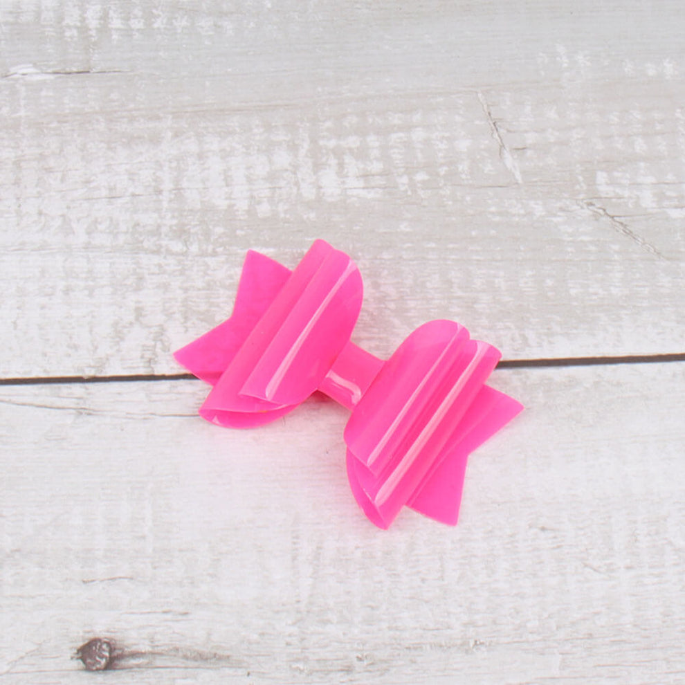 Waterproof Jelly Hair Clips Bows for Girls Summer Pool Party Hairgrips cnhairaccessories