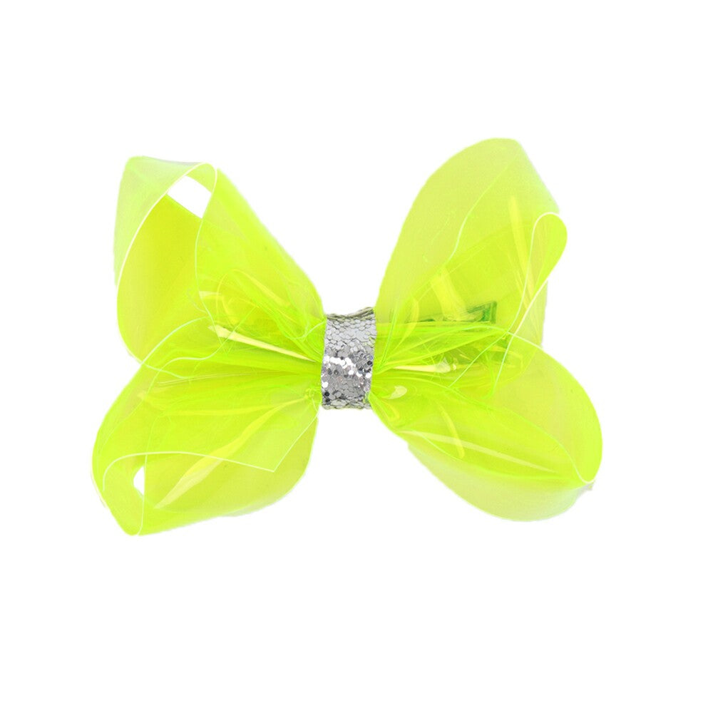 Summer Swim Party Transparent Jelly Hair Bows