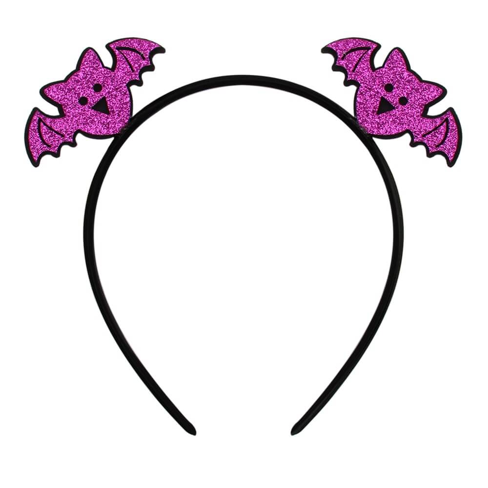 Halloween Glitter Headbands for Girls