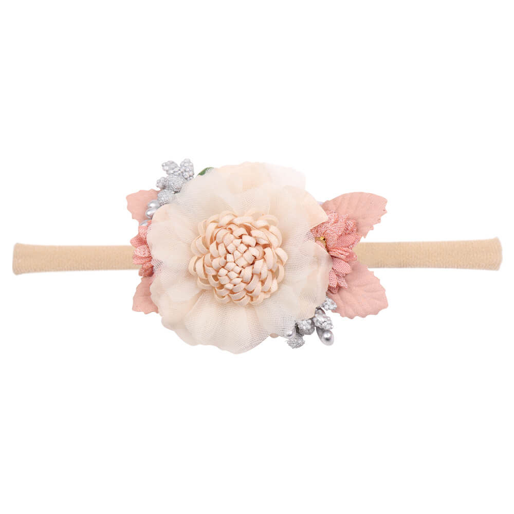 Flower Nylon Baby Headband