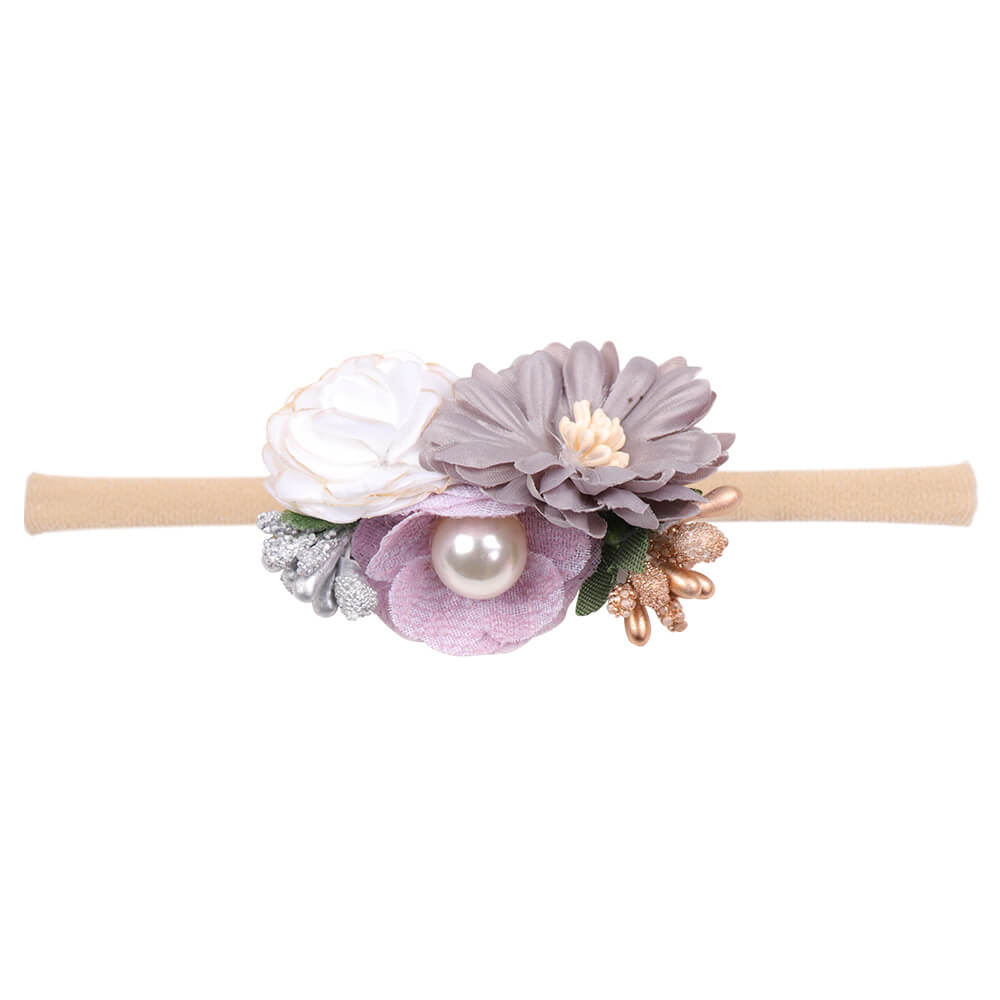 Flower Nylon Baby Headband