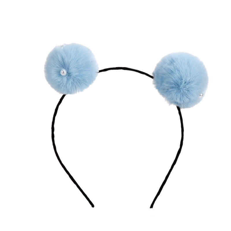 Cute Pompom Ears Girl Hair bands